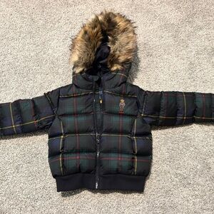 Polo by Ralph Lauren Black and Gray Jacket